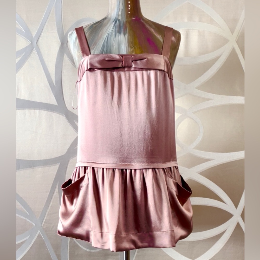 Stella McCartney silk top with pockets